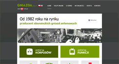 Desktop Screenshot of gniazda.com.pl